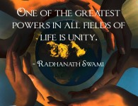 Radhanath Swami on Unity